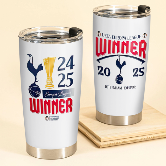 TOT UEFA Europa League Champion 2025 V22 Tumbler DDTCTND