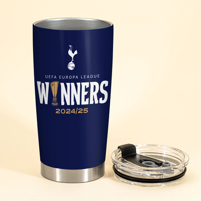 TOT UEFA Europa League Champion 2025 V24 Tumbler DDTCTND