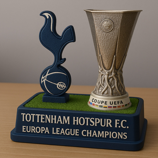TOT UEFA Europa League Champion 2025 V2 Premium Acrylic Plaque DDTCTND