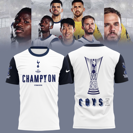 TOT UEFA Europa League Champion 2025 V2 Shirt DDTCTND