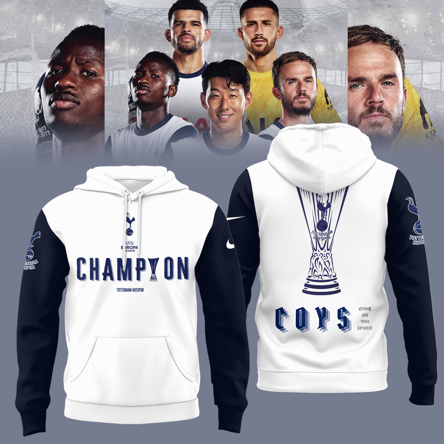 TOT UEFA Europa League Champion 2025 V2 Shirt DDTCTND