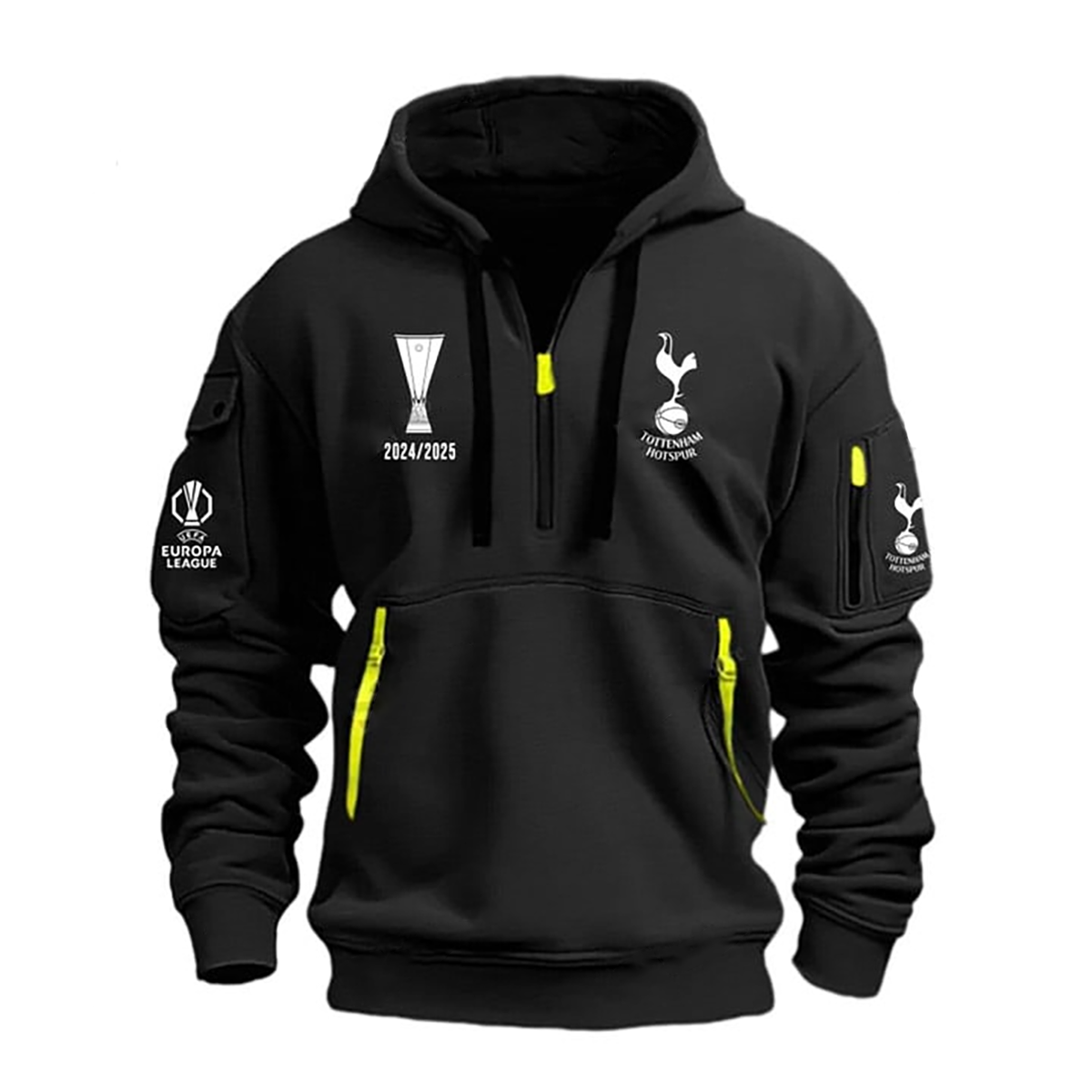 TOT UEFA Europa League Champion 2025 V2 Zipper Hoodie DDTCTND