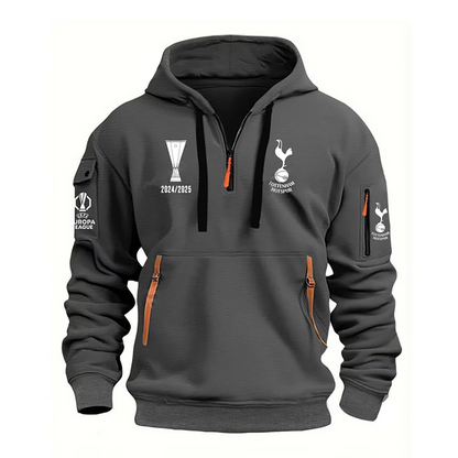 TOT UEFA Europa League Champion 2025 V2 Zipper Hoodie DDTCTND