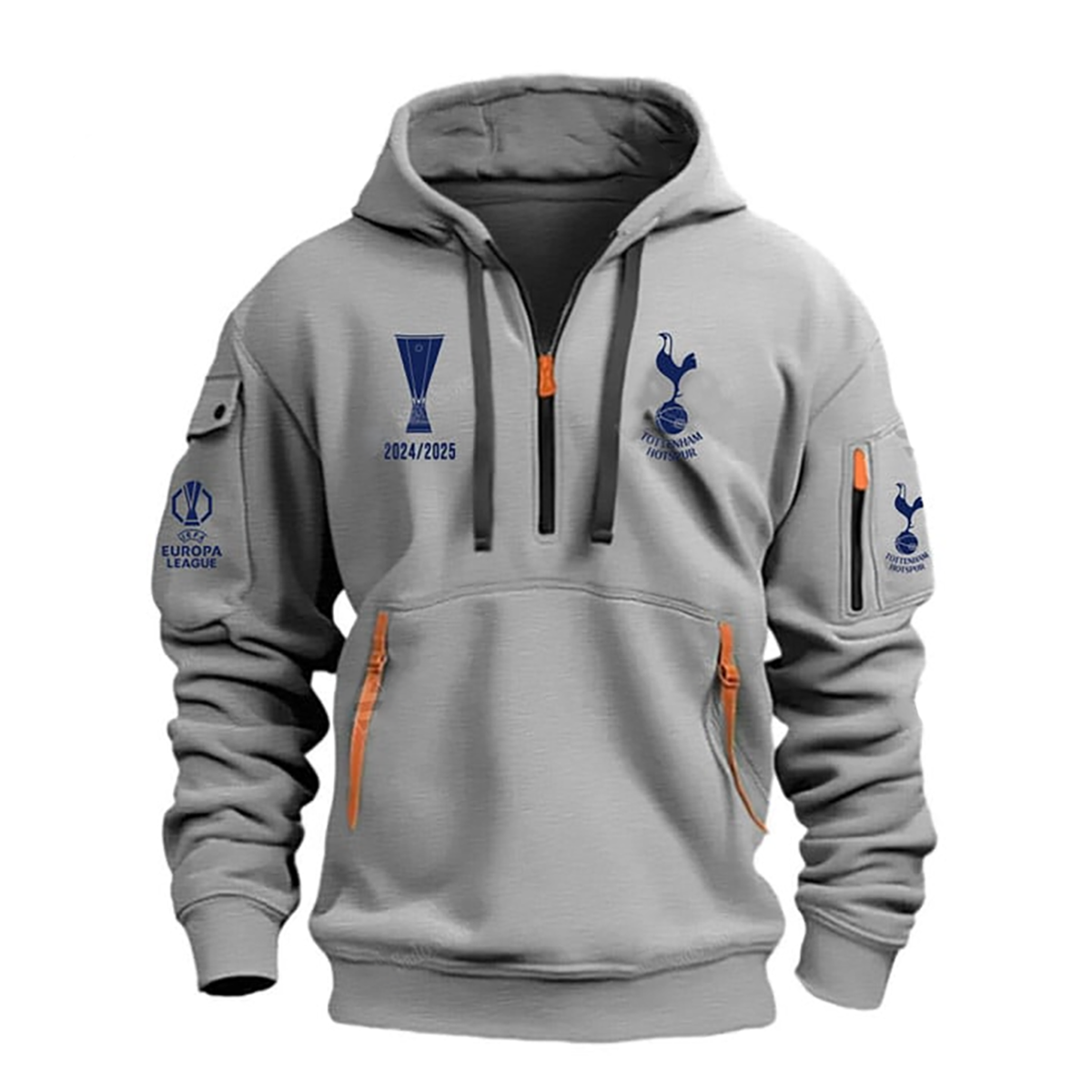 TOT UEFA Europa League Champion 2025 V2 Zipper Hoodie DDTCTND