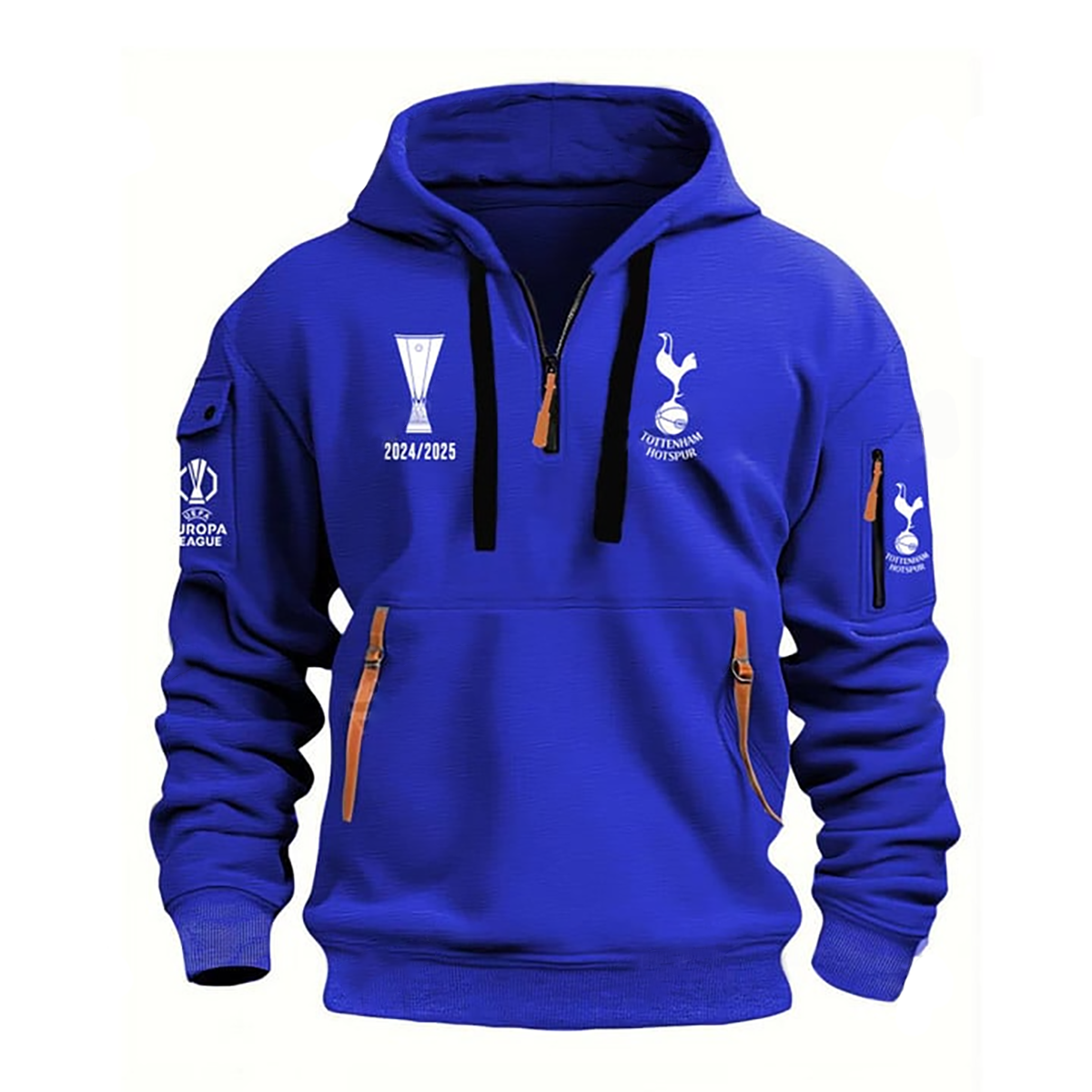 TOT UEFA Europa League Champion 2025 V2 Zipper Hoodie DDTCTND