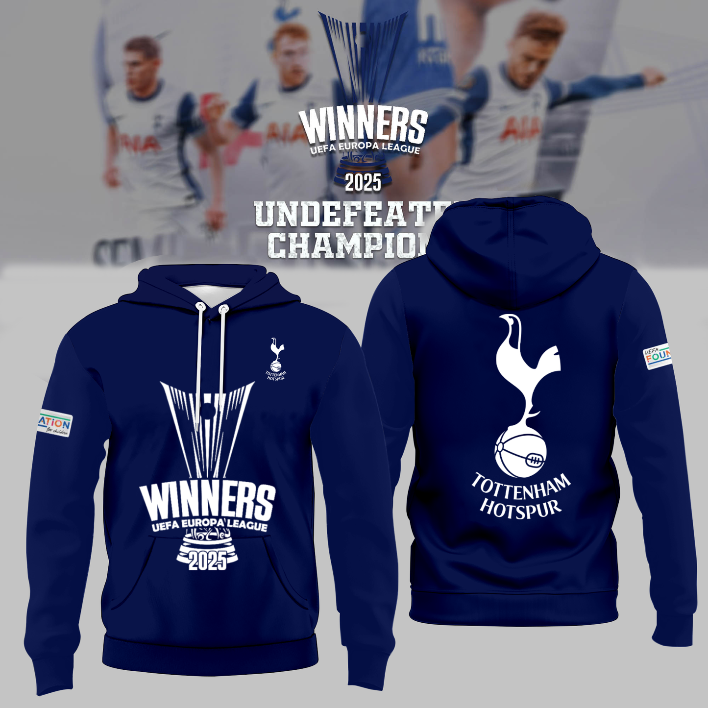 TOT UEFA Europa League Champion 2025 V3 Shirt DDTCTND