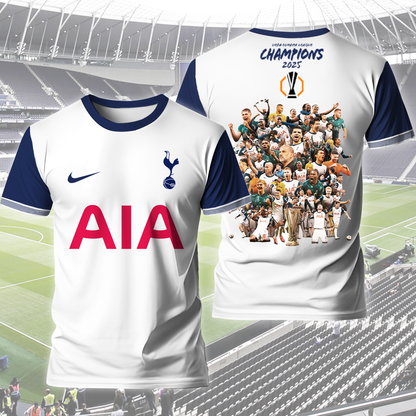 TOT UEFA Europa League Champion 2025 V4 Shirt DDTCTND