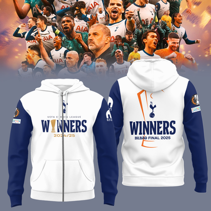 TOT UEFA Europa League Champion 2025 V7 Shirt DDTCTND