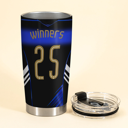 TOT UEFA Europa League Champion 2025 V7 Tumbler DDTCTND