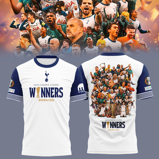 TOT UEFA Europa League Champion 2025 V8 Shirt DDTCTND