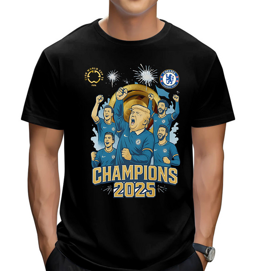 Trump x CHE F.C. Champions 2025 2D Shirt V2 1507 DatND DVT