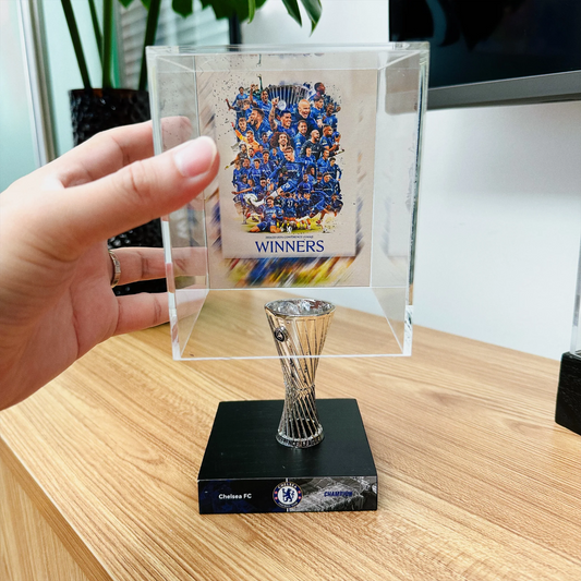 UEFA Conference League Championship Trophy Display Case NDD TANTD
