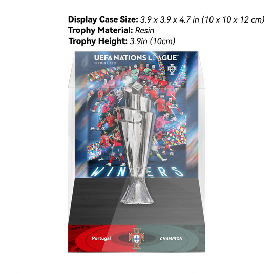 UEFA Nations League Portugal CR7 Memorial Trophy Display Case DATND TANTD
