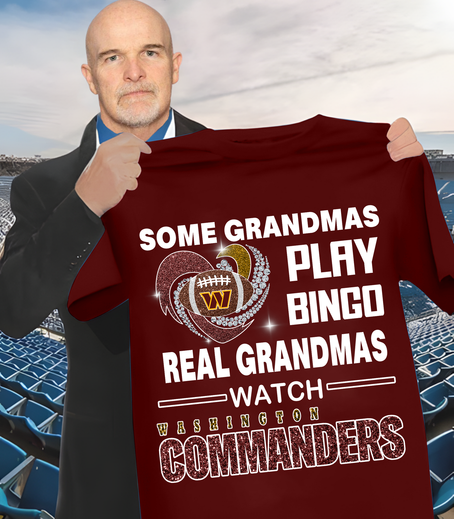 WAS X NFL some grandmas play bingo real grandmas wach DATND THUONGNH