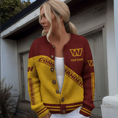 WAS x NFL Knitted Cardigan DATND TANTD