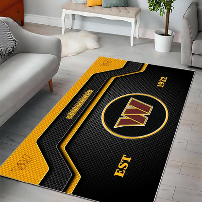 WAS x NFL Modern Sports Living Room Rug DatND DVT