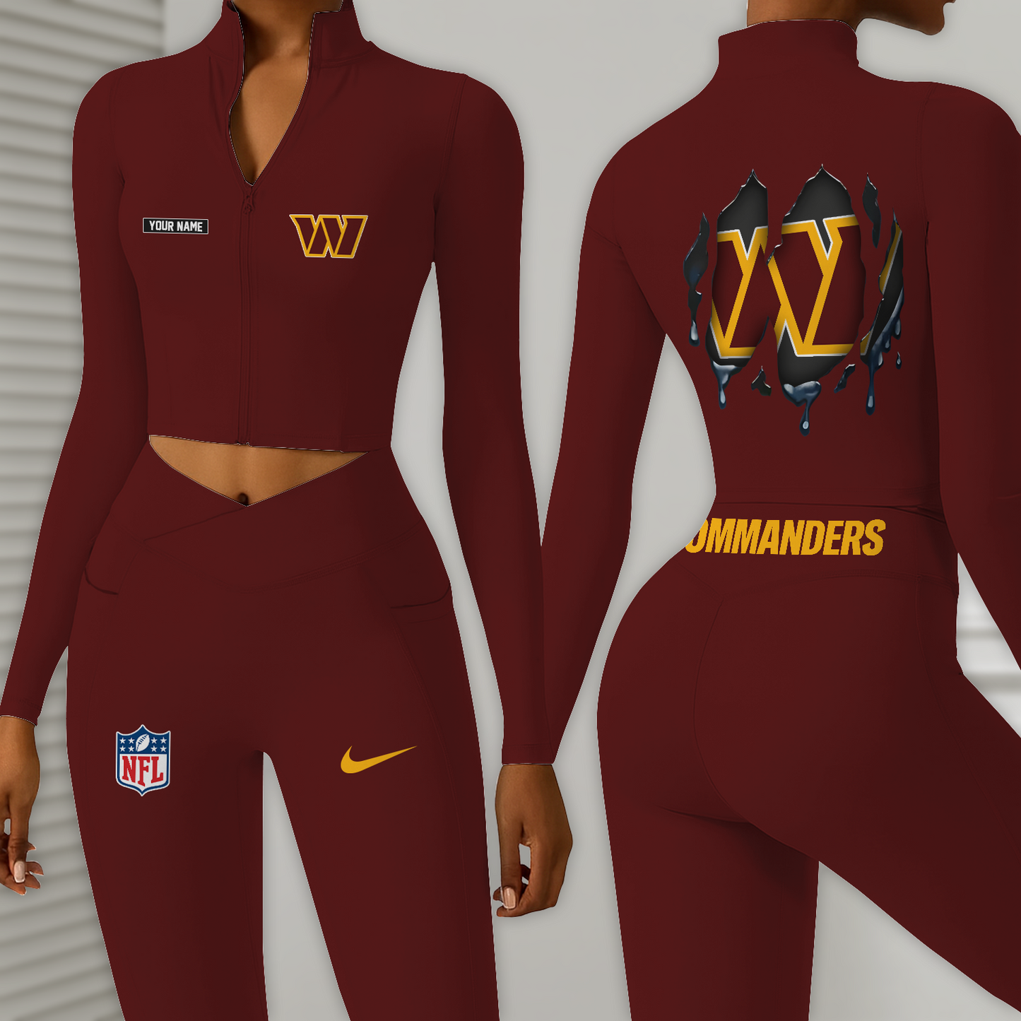 WAS x NFL Women's Activewear Set DatND DVT