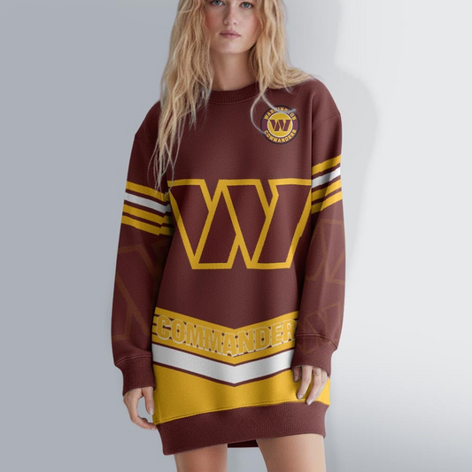 WC NFL Sweatshirt Dress DDT HLPHUONG