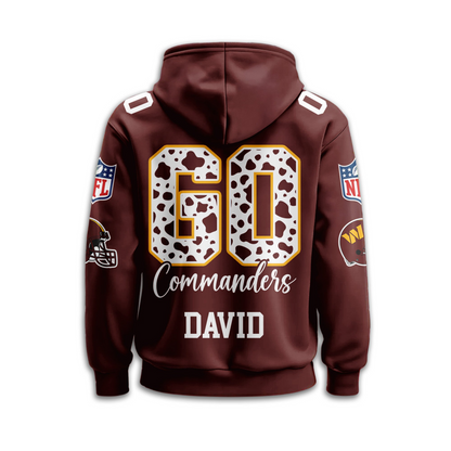 WC Premium NFL Custom Game Day Hoodie DDT NTL