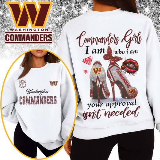 WC Premium NFL I Am Who I Am Glitter 3D Apparel DDT NTL