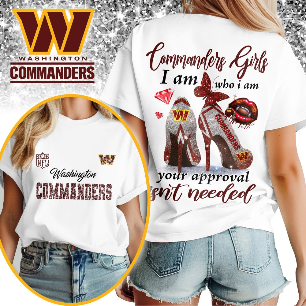 WC Premium NFL I Am Who I Am Glitter 3D Apparel DDT NTL