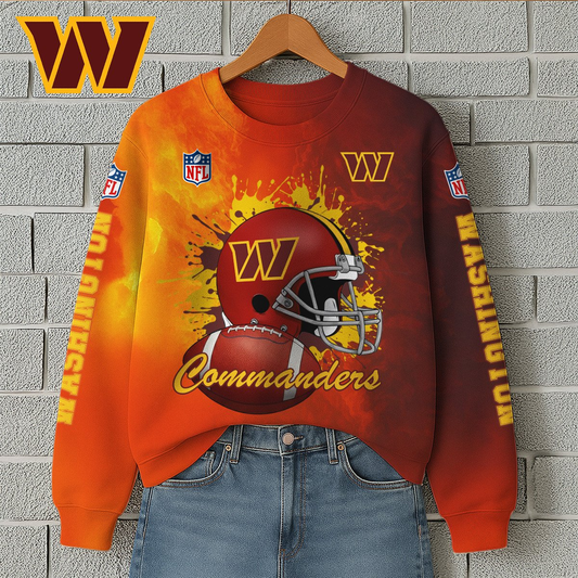 WC Premium NFL Printed Long Sleeve Casual Sweatshirt DDT NTL