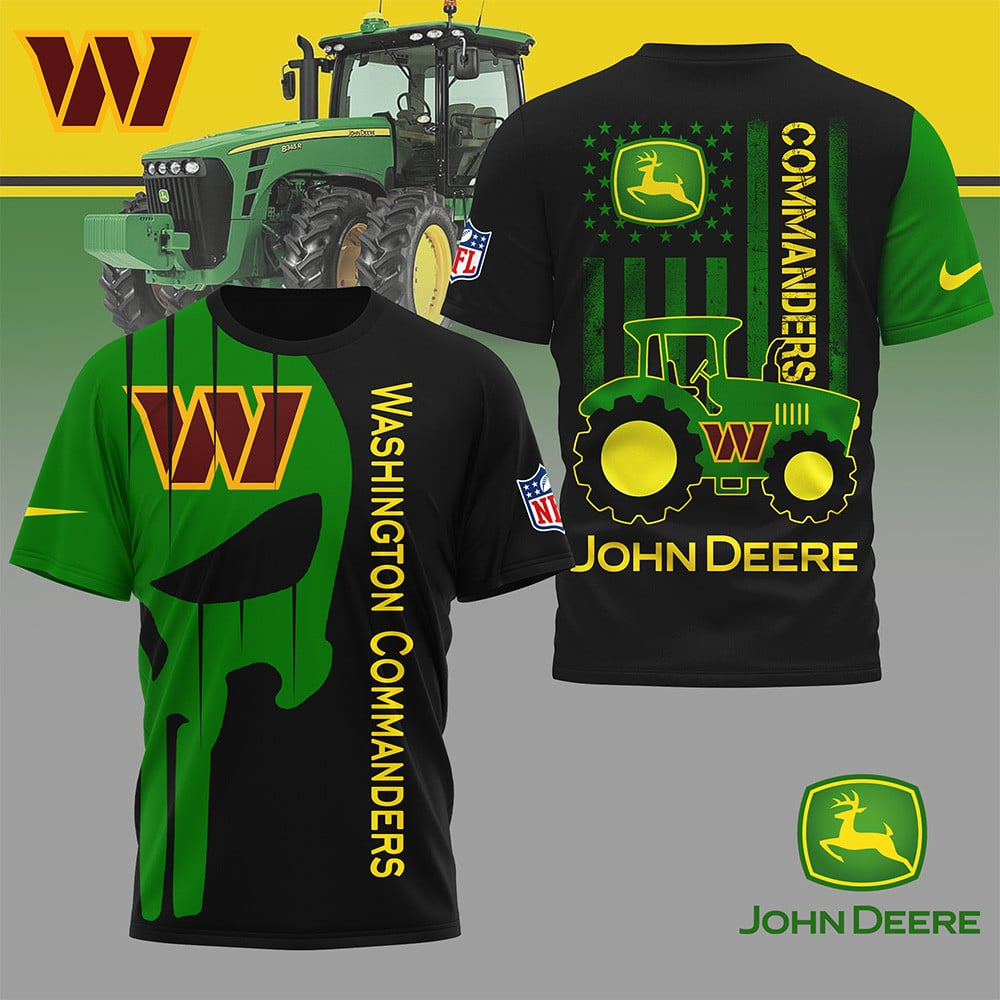 WC Premium NFL x John Deere 3D Shirt DDT NTL