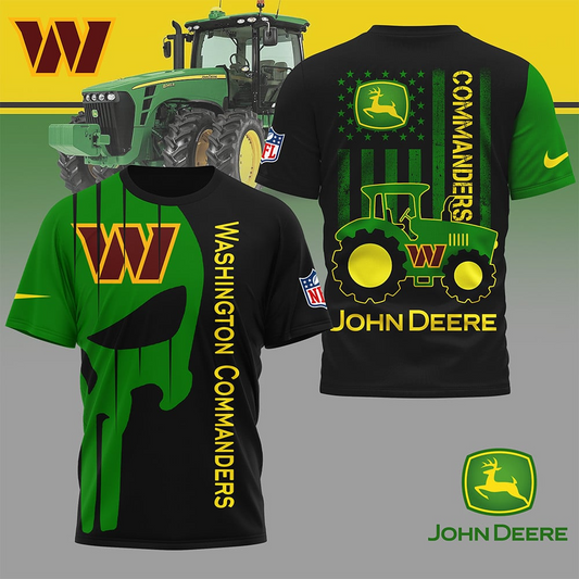 WC Premium NFL x John Deere 3D Shirt DDT NTL
