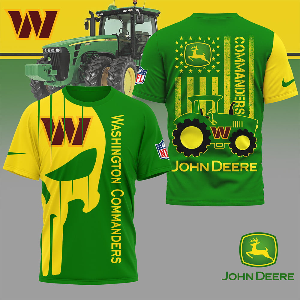 WC Premium NFL x John Deere 3D Shirt DDT NTL