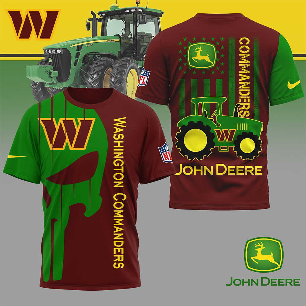 WC Premium NFL x John Deere 3D Shirt DDT NTL