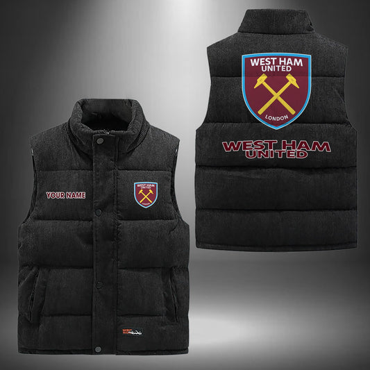 WHU x EPL Vest Jacket Cotton Warm Sleeveless Coat DatND DVT