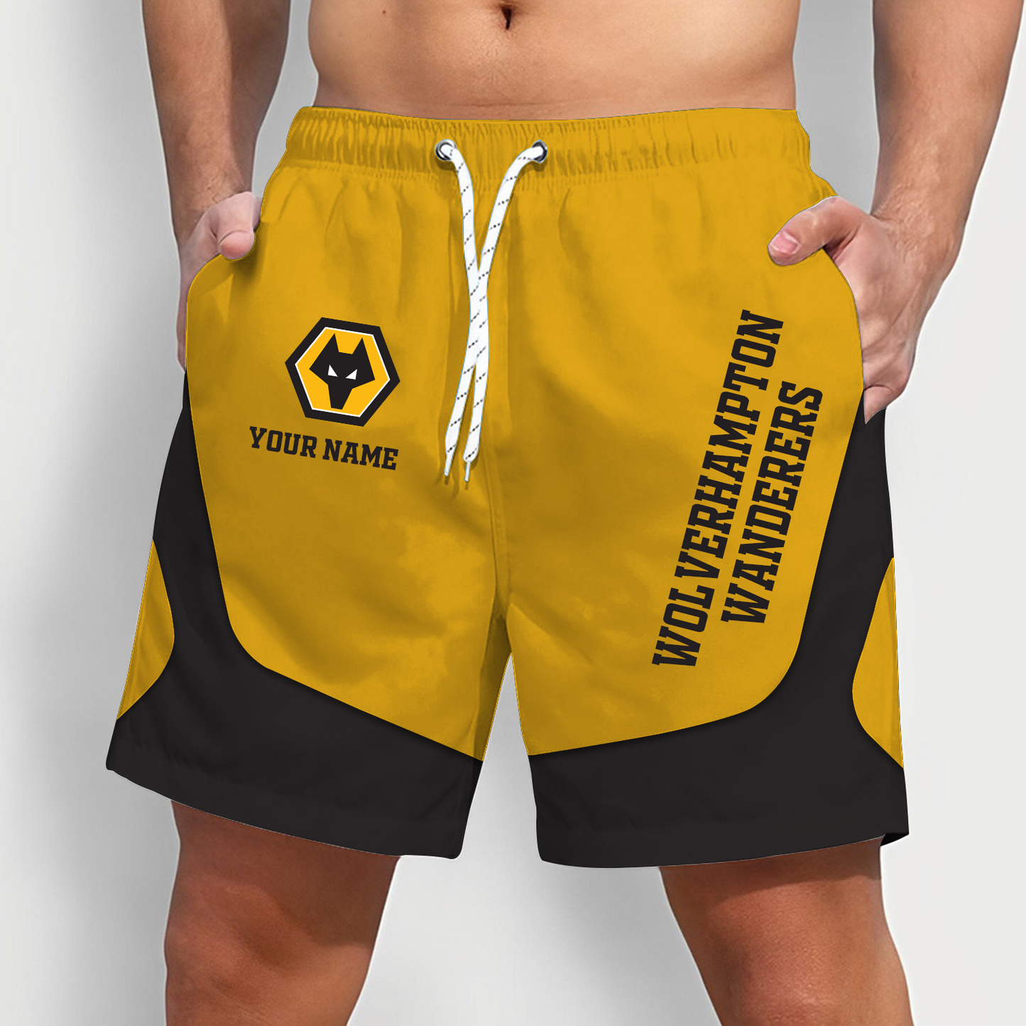 WOL x EPL Team Special Short Pants For Men Custom Name Gifts DATND TANTD