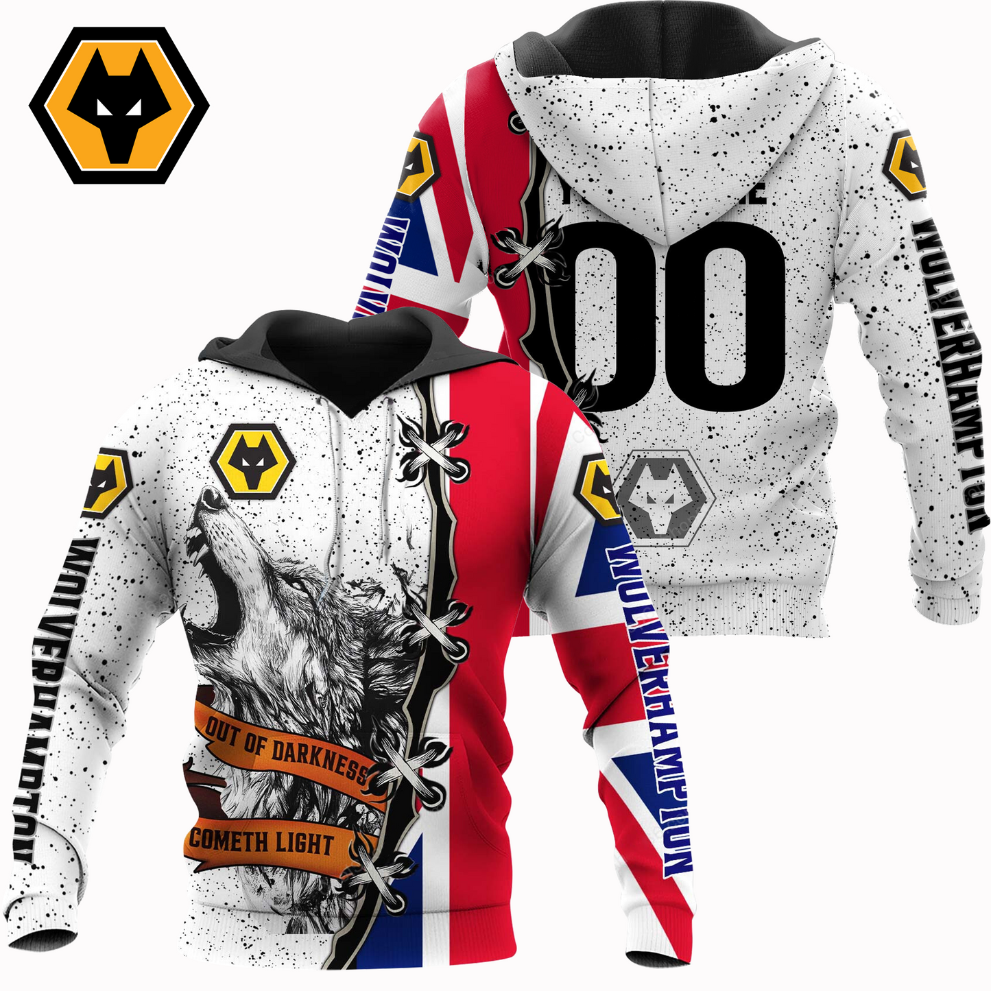 WW x EPL UK Flag Mascot Design Shirt DDT CTND