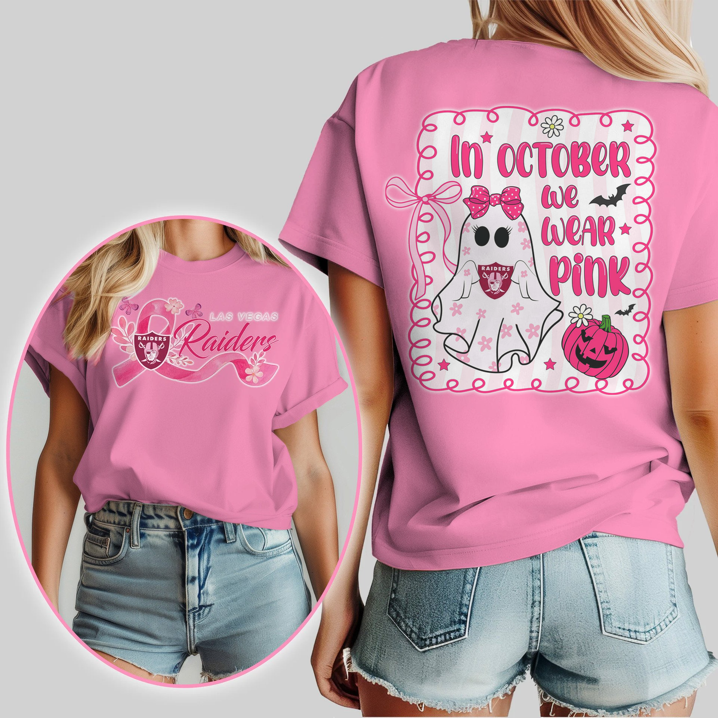 NFL LVR - In October We Wear Pink Shirt DDT NTL