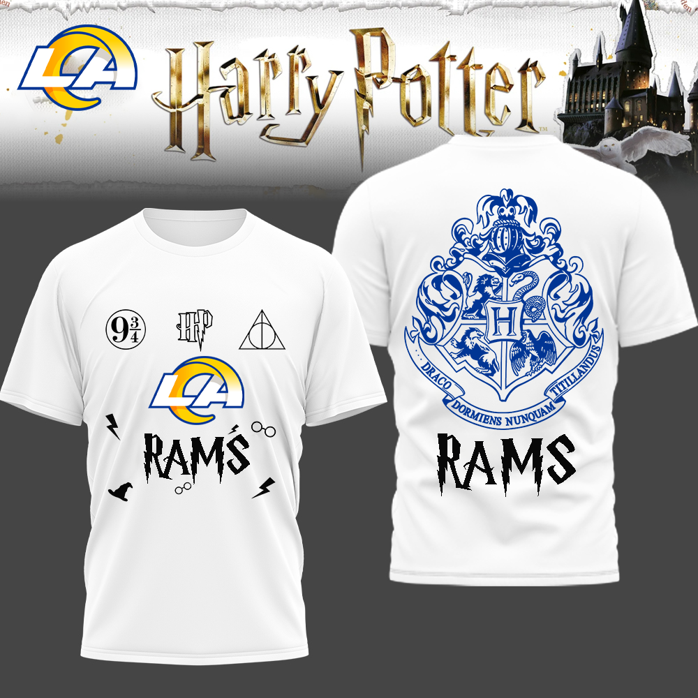 LAR Premium NFL x Harry Potter 3D Shirt DDT CTND