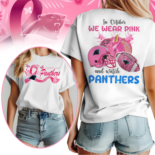 In October We Wear Pink And Watch CP Shirt DDT NTL
