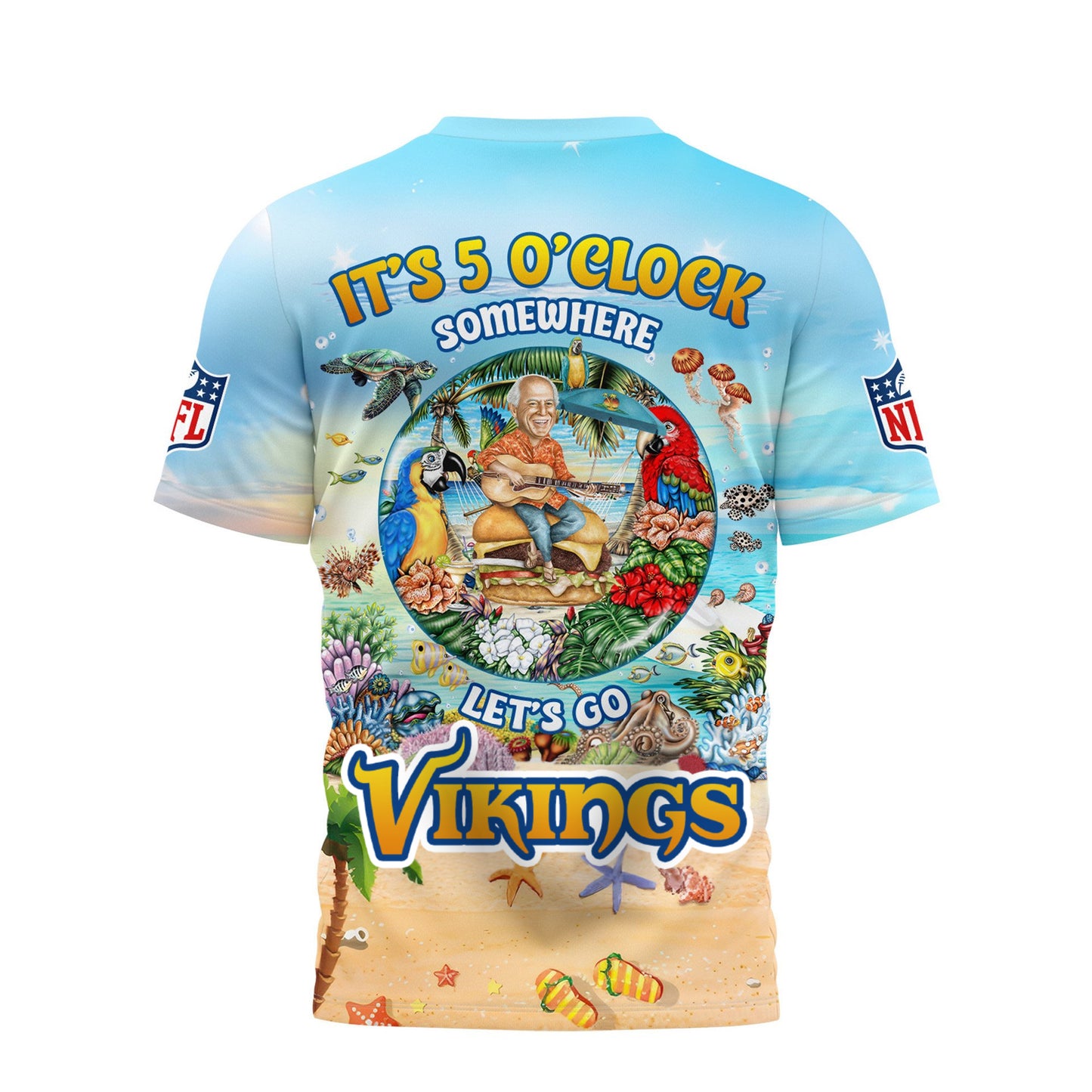 MV Premium Jimmy Buffett Style Shirt DDT CTND