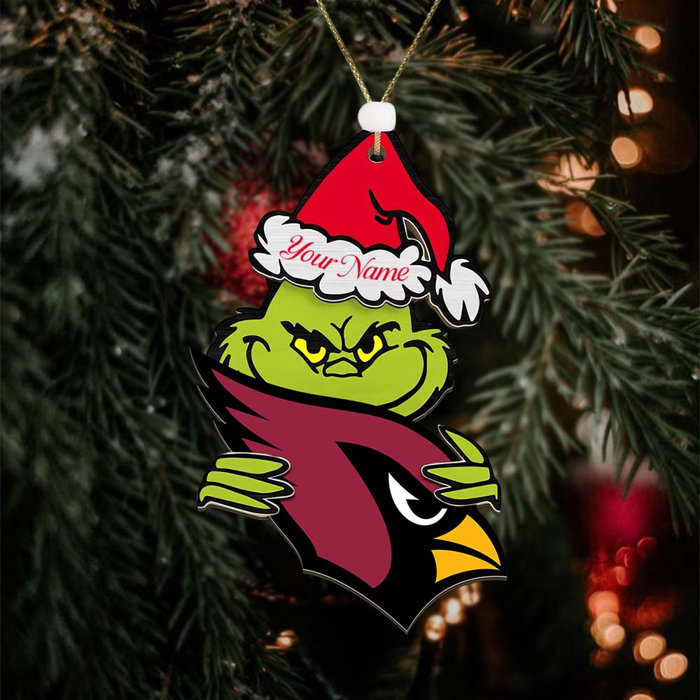 AC NFL x Grin Christmas Ornament DDT HLP