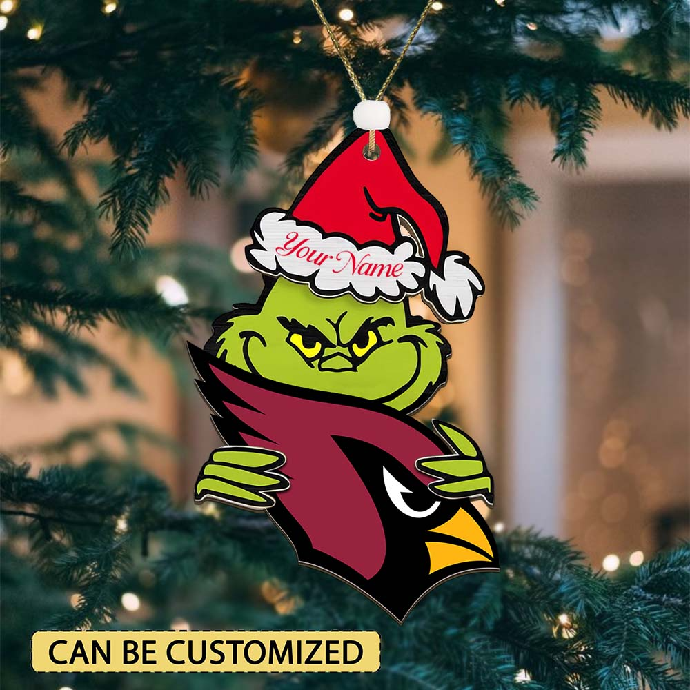 AC NFL x Grin Christmas Ornament DDT HLP