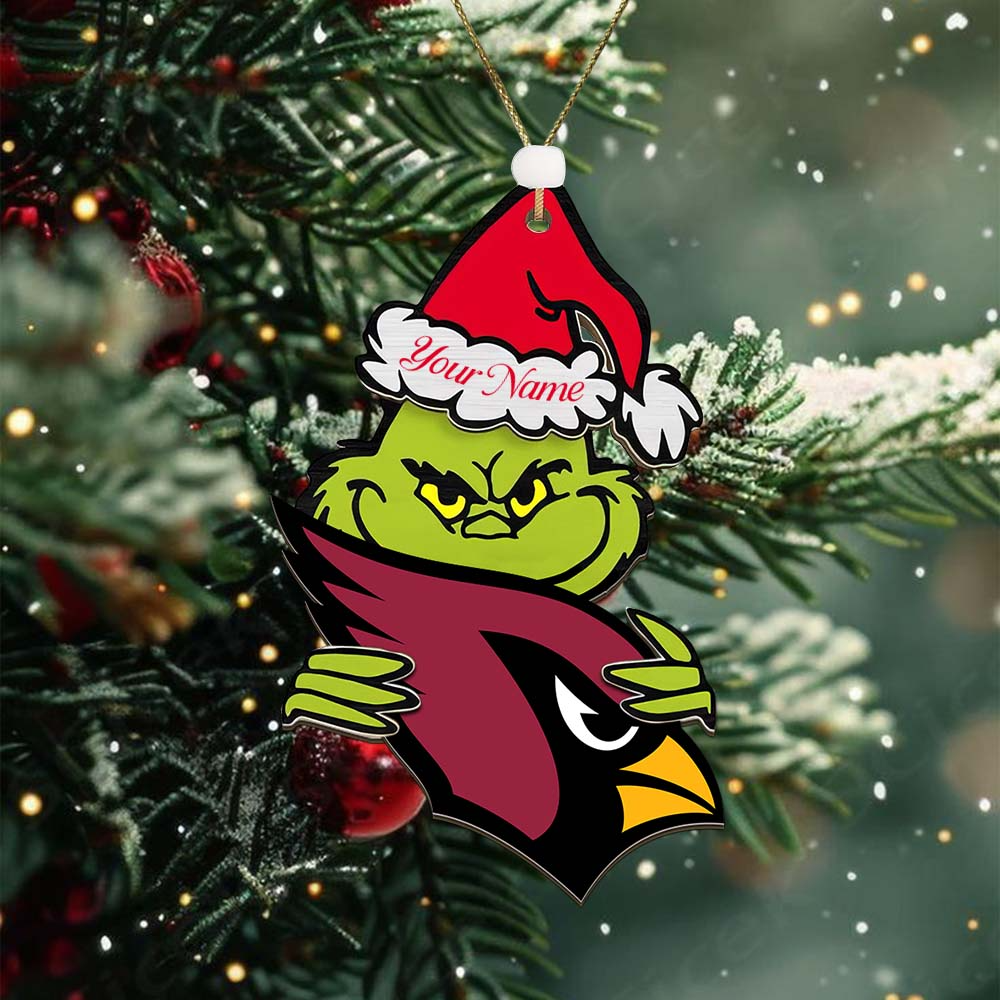 AC NFL x Grin Christmas Ornament DDT HLP