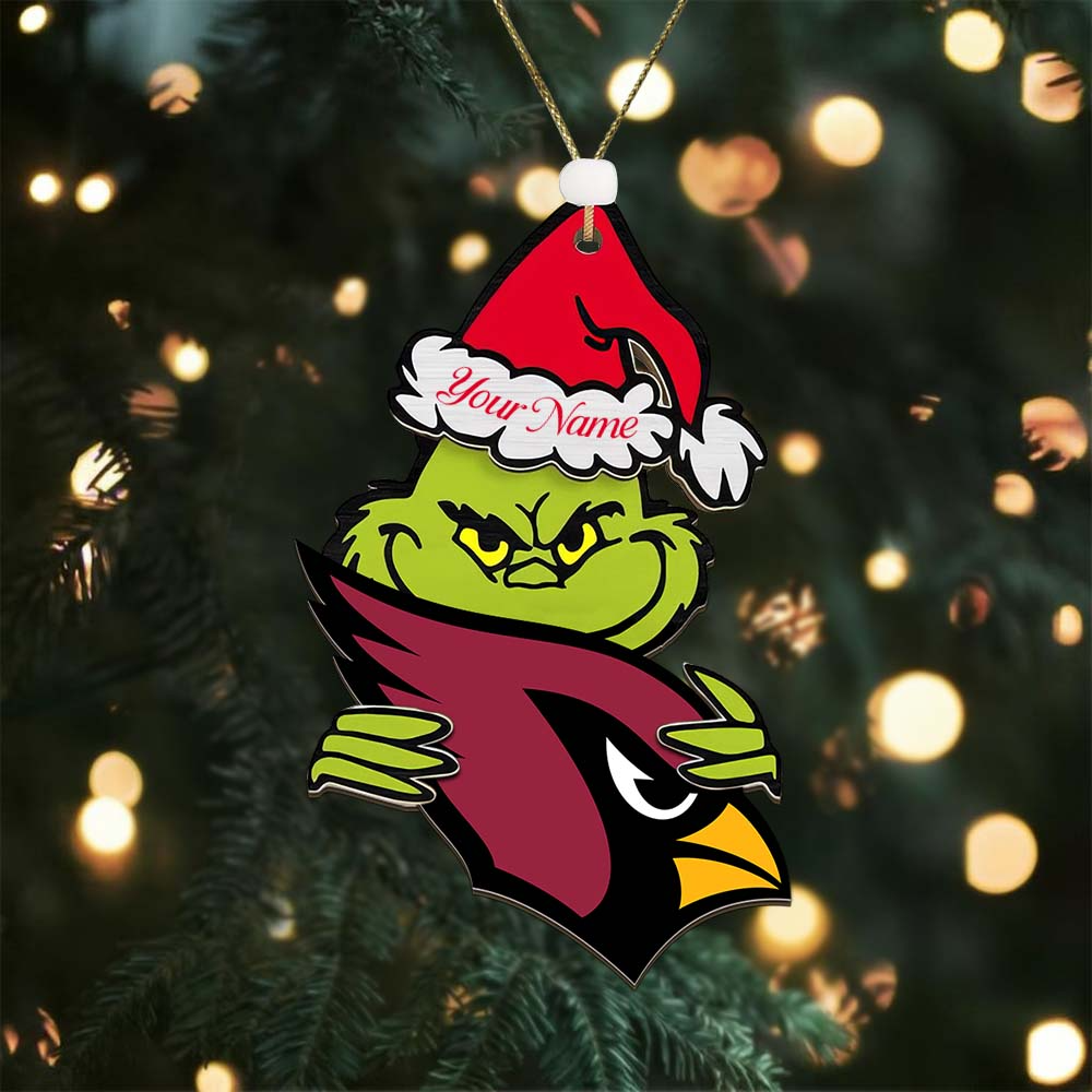 AC NFL x Grin Christmas Ornament DDT HLP