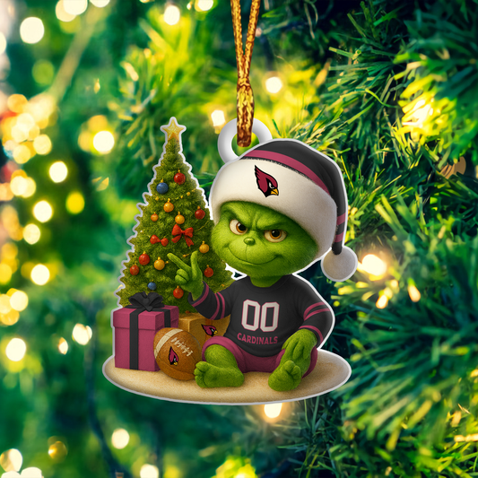 AC NFL x Grinch Premium Ornament DDT NTL