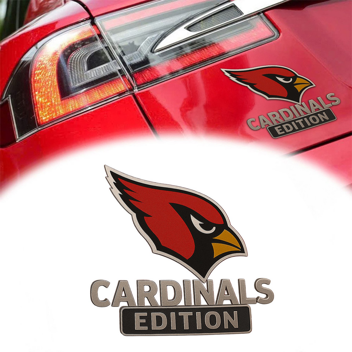 AC Premium 3D Car Name Badge DDT TTV