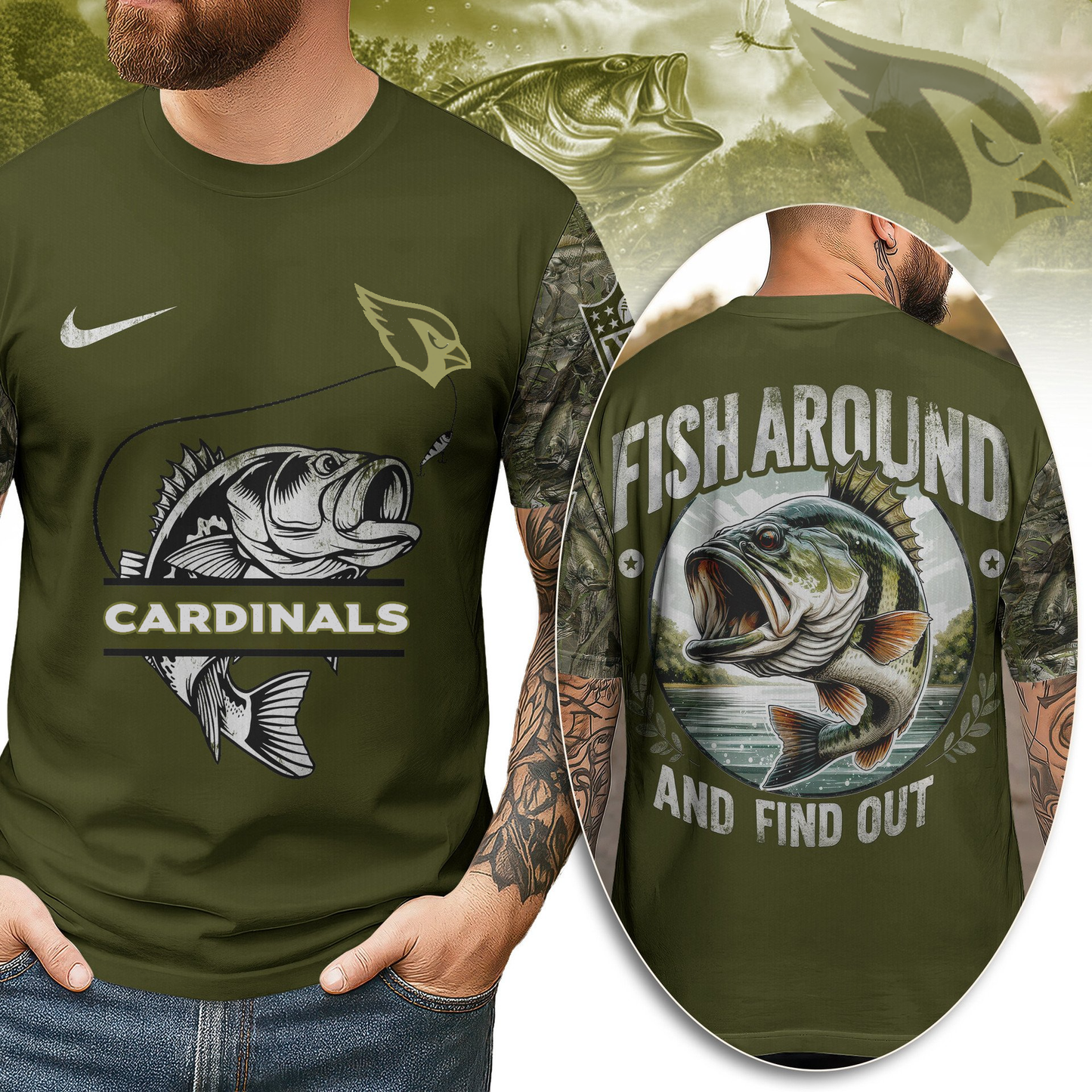 AC Premium Fish Around And Find Out 3D Shirt DDT CTND