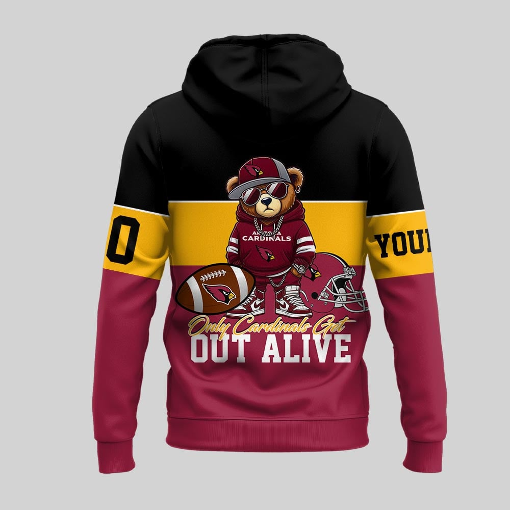 AC Premium NFL Customizable Teddy Bear Hoodie DDT HLPHUONG