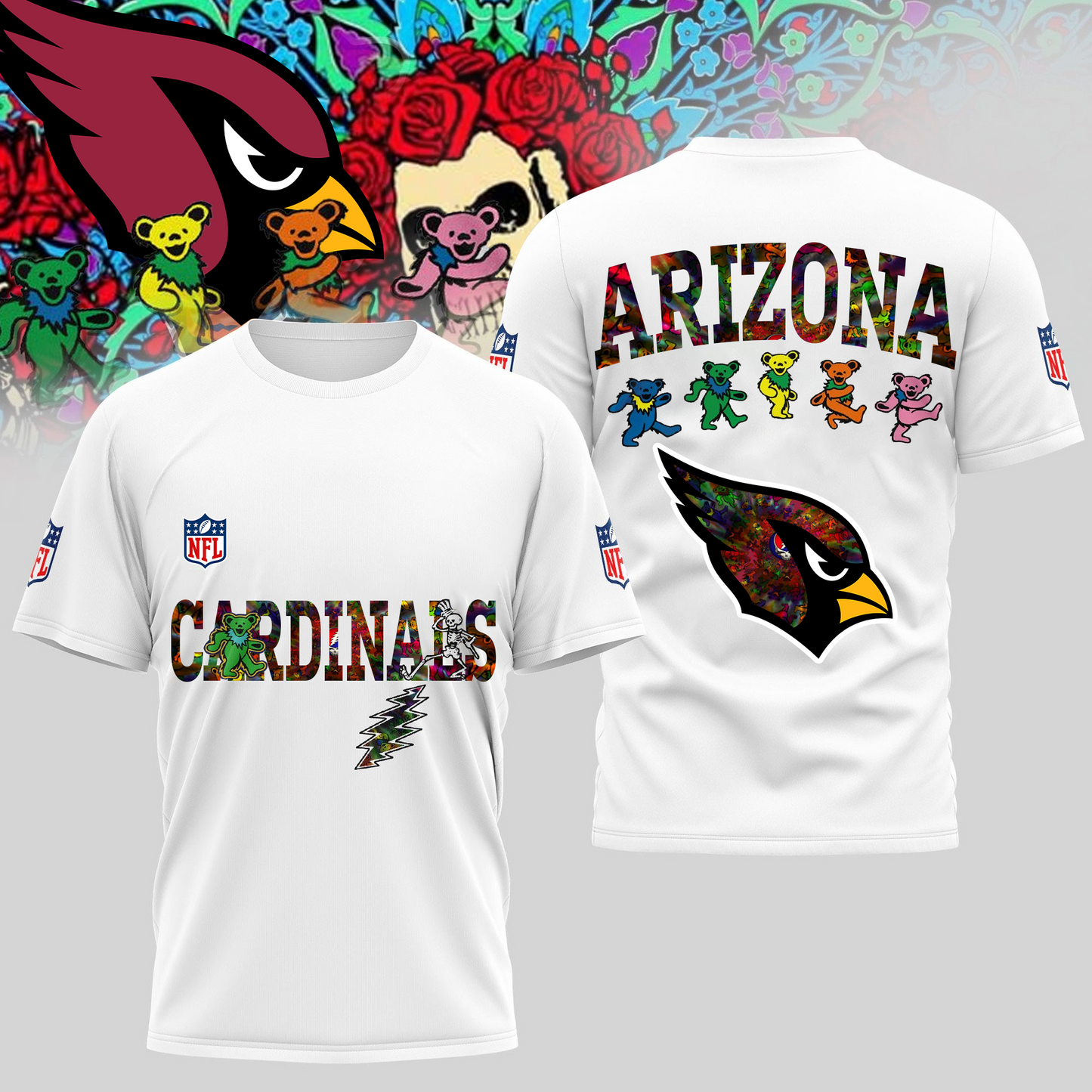 AC Premium NFL Dancing Bear T-Shirt DDT HLPHUONG