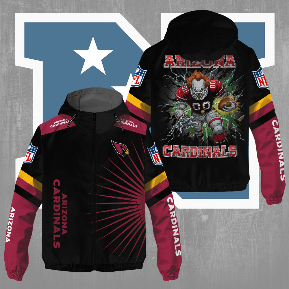 AC x NFL Pennywise 3D Windbreaker Jacket DDT CTND