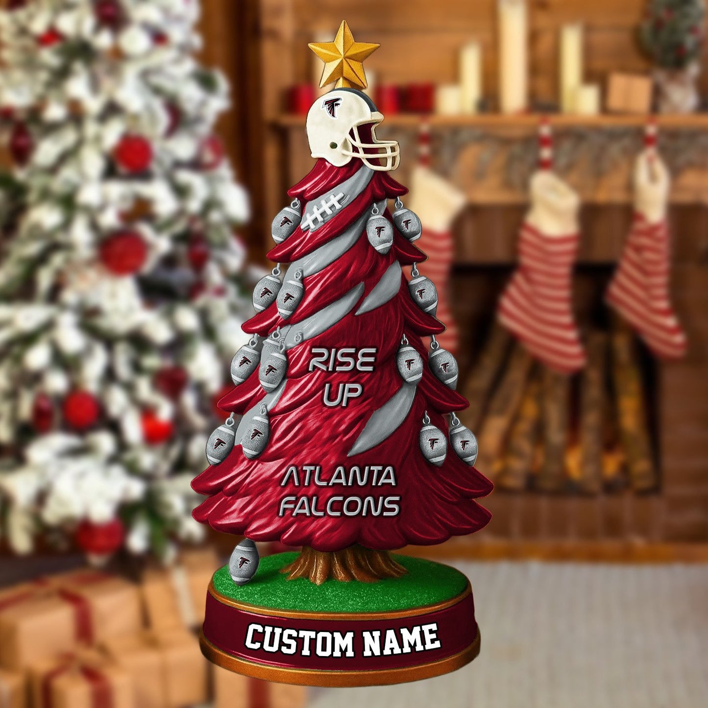 AF NFL Acrylic Block Gift For Fans DDT CTND