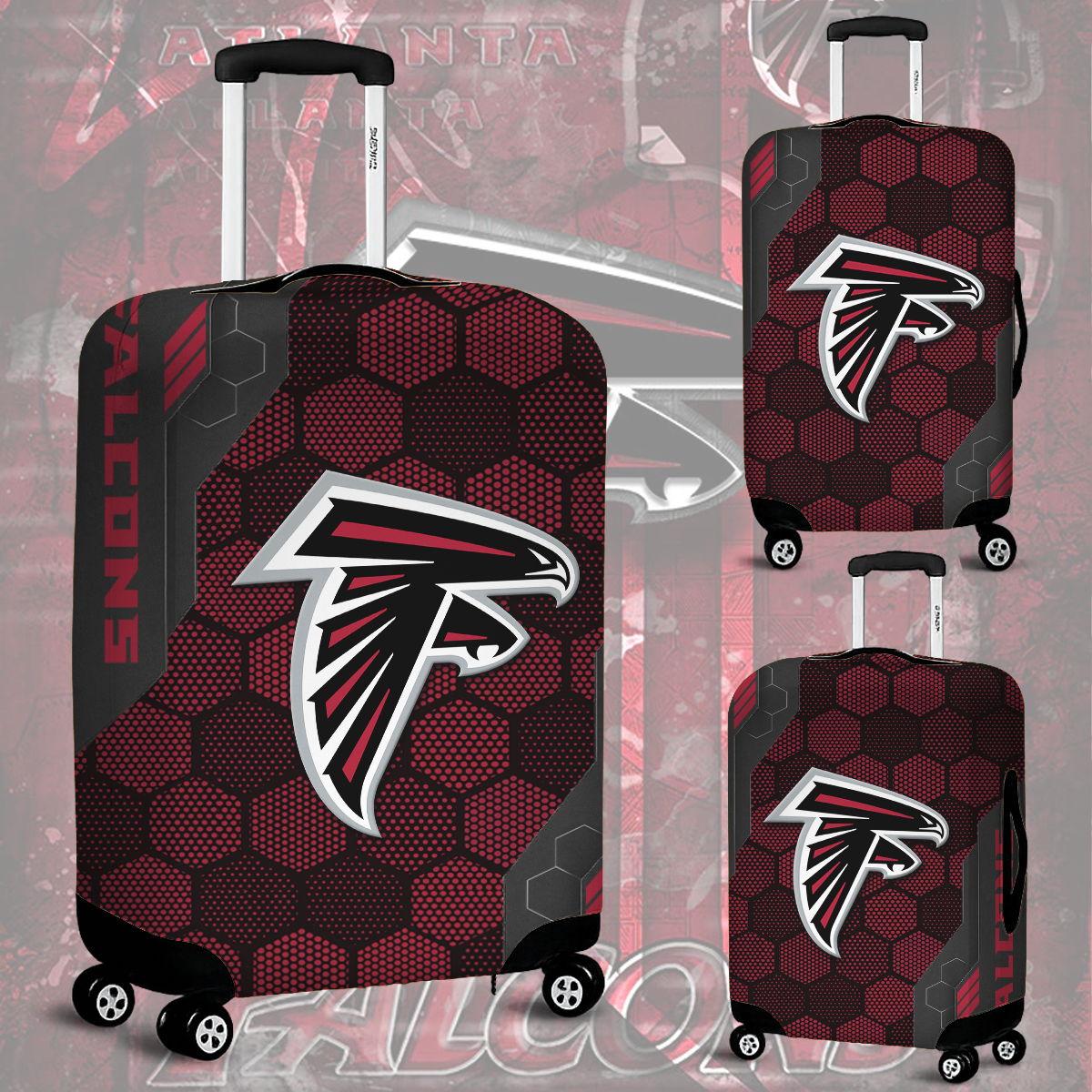 AF NFL V3 Luggage Cover Suitcase Protector DDT NTL