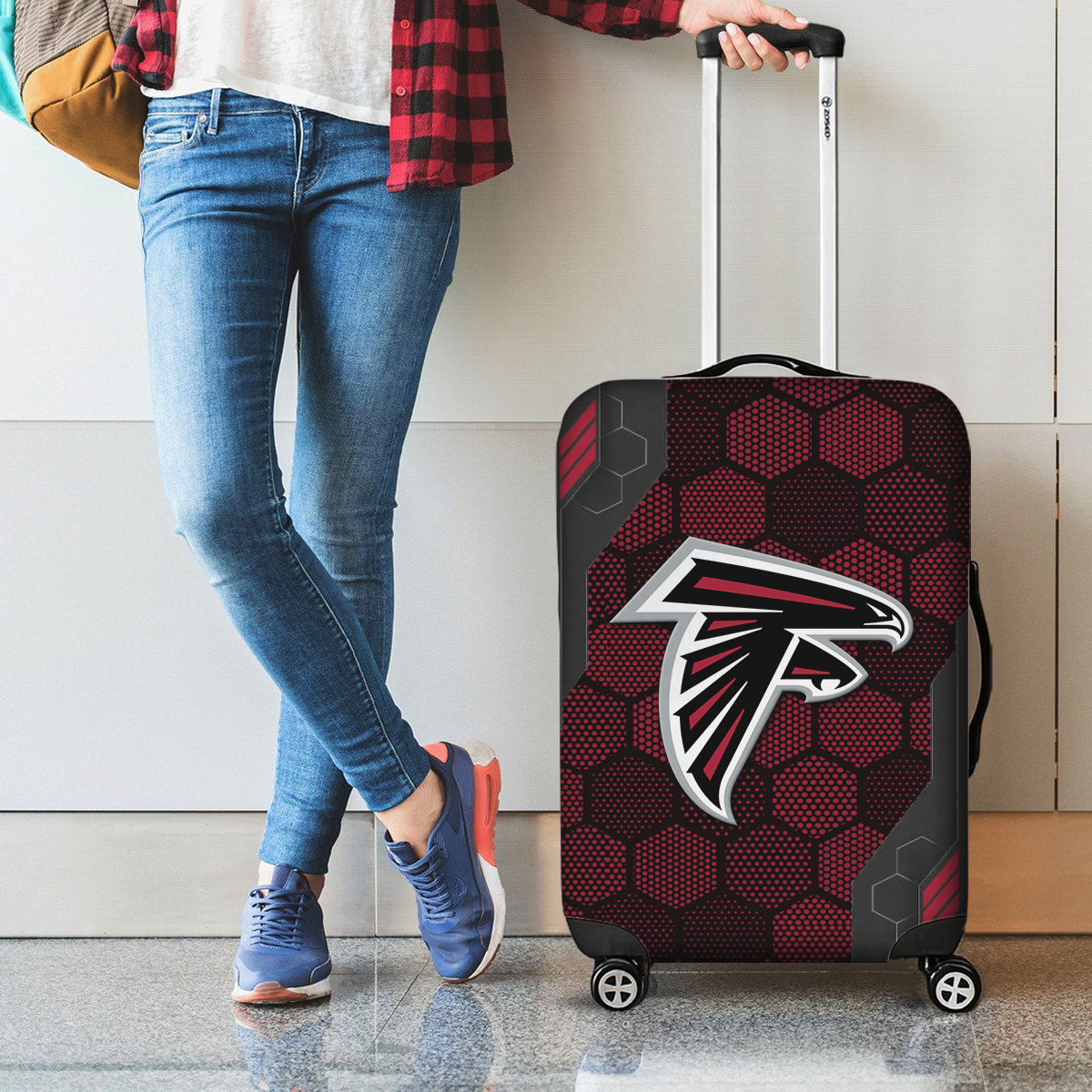 AF NFL V3 Luggage Cover Suitcase Protector DDT NTL